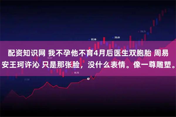 配资知识网 我不孕他不育4月后医生双胞胎 周易安王珂许沁 只是那张脸，没什么表情。像一尊雕塑。
